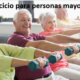 Ejercicio para personas mayores